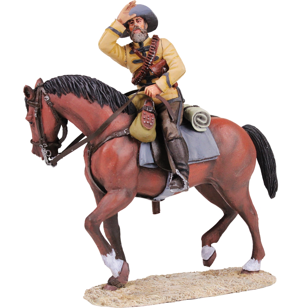 Mounted Frontier Light Horse - 2 Piece Set with Certificate
