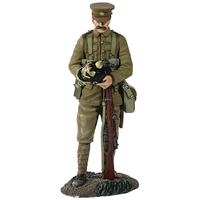 1914 British Infantry with Souvenir German Helmet