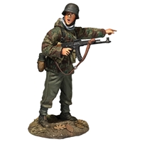 German Grenadier in Parka with MP-44 Pointing, 1944-45
