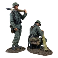 Preparing for Action, No.2 Two Members of a German 88 FlaK Gun