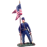 Union Cavalry Guidon Bearer Dismounted №1
