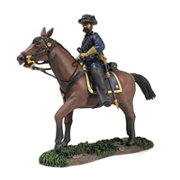Federal General John Gibbon, Mounted