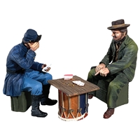 Can't Win for Losing Union Soldier and Civilian Playing Cards