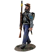 Confederate Infantry Sergeant Marching, No 1