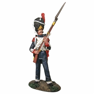 French Imperial Guard in Campaign Trousers Standing Defending, No 2