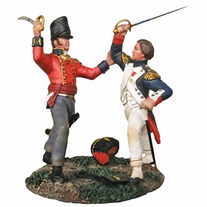 "A Desperate Struggle" French Imperial Guard & British 1st Foot Guard