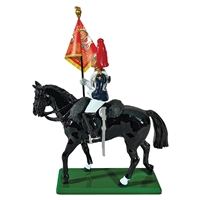 Blues and Royals Mounted Standard Bearer