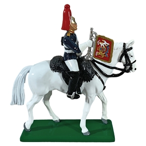 B43201 Blues and Royals Mounted Trumpeter