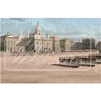Horse Guards Parade Mini Back Drop (8.5" x 5.5" / 21.6 x 14cm)