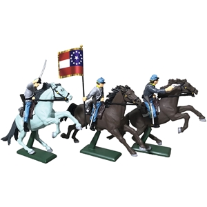 B52004 American Civil War Confederate Cavalry Set No 1