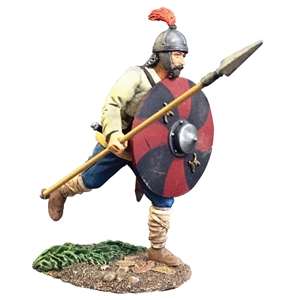 Saxon Warrior Running with spear No.1 (Osgar)