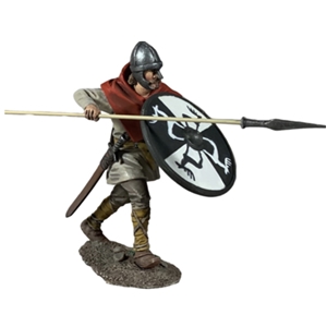 B62136 Saxon Defending with Spear (Algar)