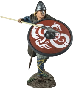 B62139 Viking Defending with Spear and Shield (Geir)