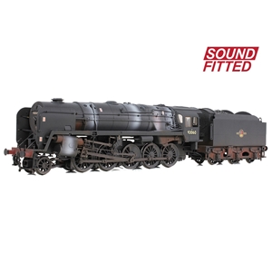 BR Std 9F (Tyne Dock) with BR1B Tender 92060 BR Black (Late Crest) [W] SOUND FITTED-3