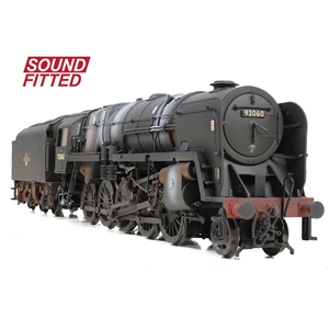 BR Std 9F (Tyne Dock) with BR1B Tender 92060 BR Black (Late Crest) [W] SOUND FITTED-4