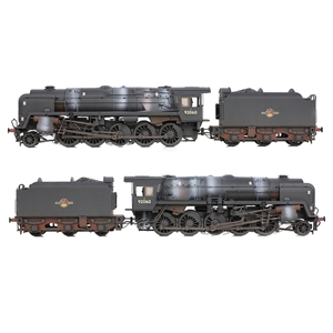 BR Std 9F (Tyne Dock) with BR1B Tender 92060 BR Black (Late Crest) [W]-2