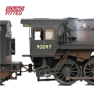 BR Std 9F (Tyne Dock) with BR1B Tender 92097 BR Black (Late Crest) [W] sound fitted-4
