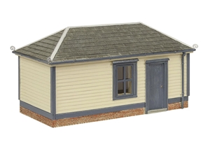 Clapboard Platform Hut - Blue
