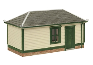 Clapboard Platform Hut - Green