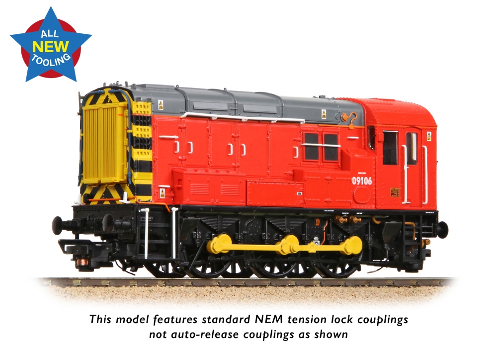 Bachmann Europe plc - Class 09 09106 DB Red (Unbranded)