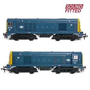 Class 20/0 Disc Headcode 20100 BR Blue SOUND FITTED-5