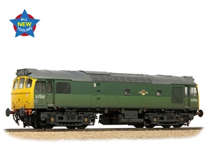 Class 25/2 D7525 BR Two-Tone Green (Full Yellow Ends) [W]