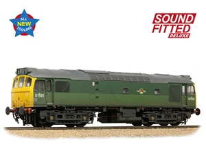 Class 25/2 D7525 BR Two-Tone Green (Full Yellow Ends) [W]