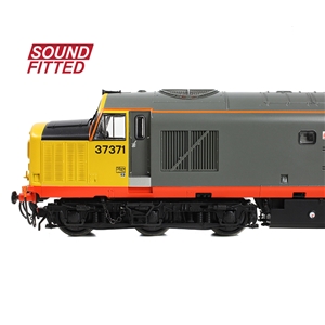 Class 37/0 Centre Headcode 37371 BR Railfeight (Red Stripe) SOUND FITTED-5