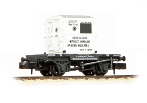Conflat Wagon GWR Grey with AF Container GWR White