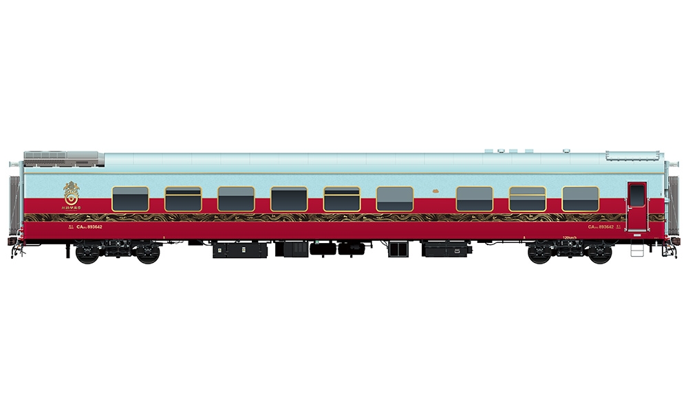 Silk Road Express #9 Feast Hall Dining Car (w/interior lights)