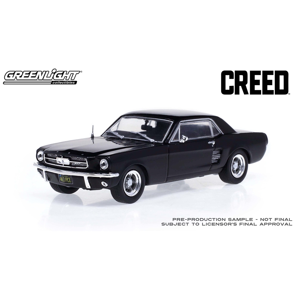 Creed (2015 Movie) 1967 Ford Mustang Coupe - Matt Black