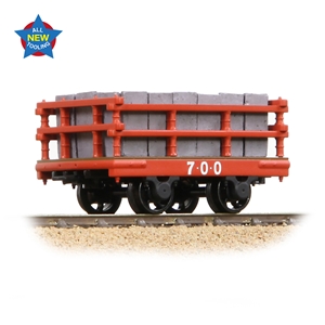 Dinorwic Slate Wagon with sides Red [WL]