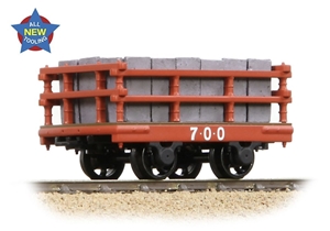 Dinorwic Slate Wagon with sides Red [WL]