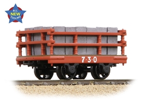 Dinorwic Slate Wagon with sides Red [WL]