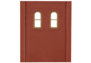 DPM30109 Two-Storey Two Upper Arched Window Wall (x4