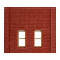 Street Level Rectangular Window Wall (x4)