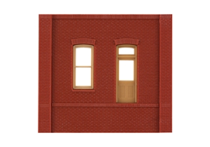 Dock Level Rectangular Entry Door (x4)
