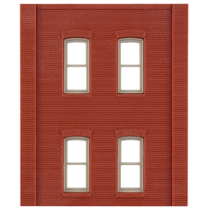 DPM30138 Two-Storey Four Rectangular Window Wall (x4)