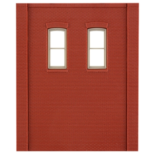 DPM30139 Two-Storey Two Upper Rectangular Window Wall (x4)
