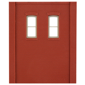 Two-Storey Two Upper Rectangular Window Wall (x4)