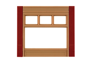 Street Level 20th Century Window Wall (x4)