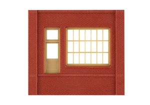 Dock Level Steel Sash Entry Door (x4)