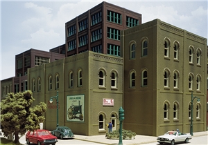 Arched Window Industrial Building