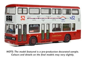 E28831 Leyland Titan B15 London Coaches T343 Route 52 Victoria Bus Station