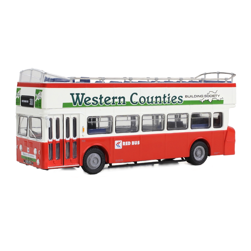 Leyland Atlantean Open Top Red Bus NBC 925 925GTA