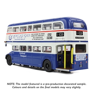 E42304 AEC Routemaster RCL2256 Southend Transport 121, Service 1 - offside view. - Back 3qtr
