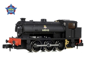E85502 WD Austerity (J94) Saddle Tank 68043 BR Black (Early Emblem)