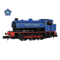 WD Austerity Saddle Tank No. 12 National Coal Board Kent Lined Blue