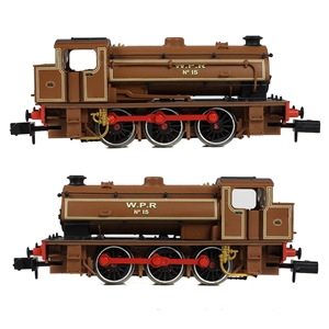 E85509 E85509 WD Austerity Saddle Tank No. 15 W.P.R (Wemyss Private Railway) Brown-2