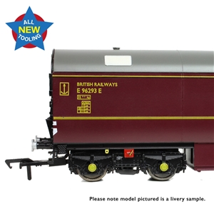 E86003 Newton Chambers Car Carrier BR Maroon -1